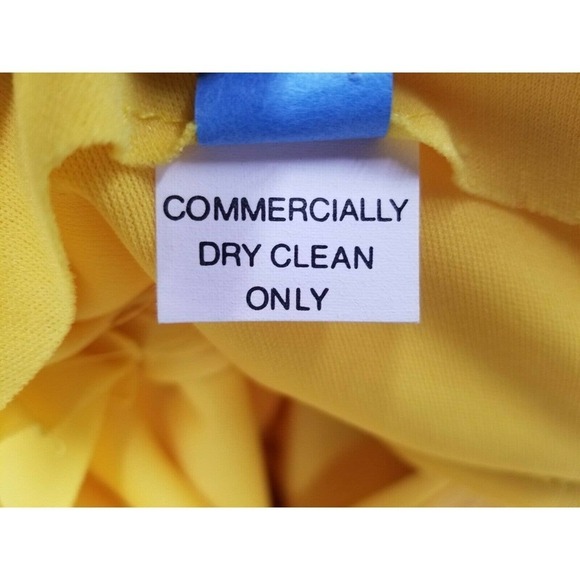 Vintage Sequined Yellow Sleeveless Maxi Dress Women's Size 16 - Picture 12 of 12